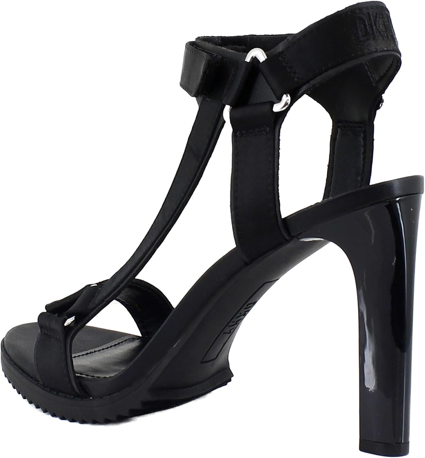 image:imageDKNY Womens Bayli Ankle Strap Dress SandalsBlack