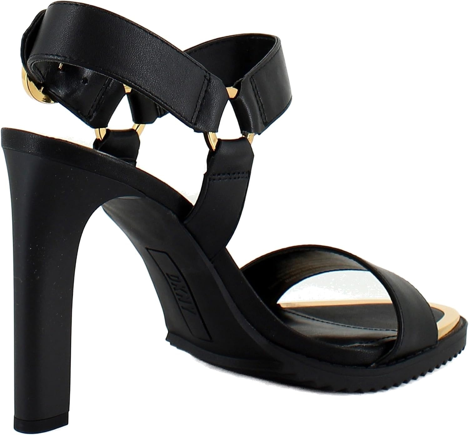 image:imageDKNY Womens Blaire Evening Ankle Strap Dress HeelBlack