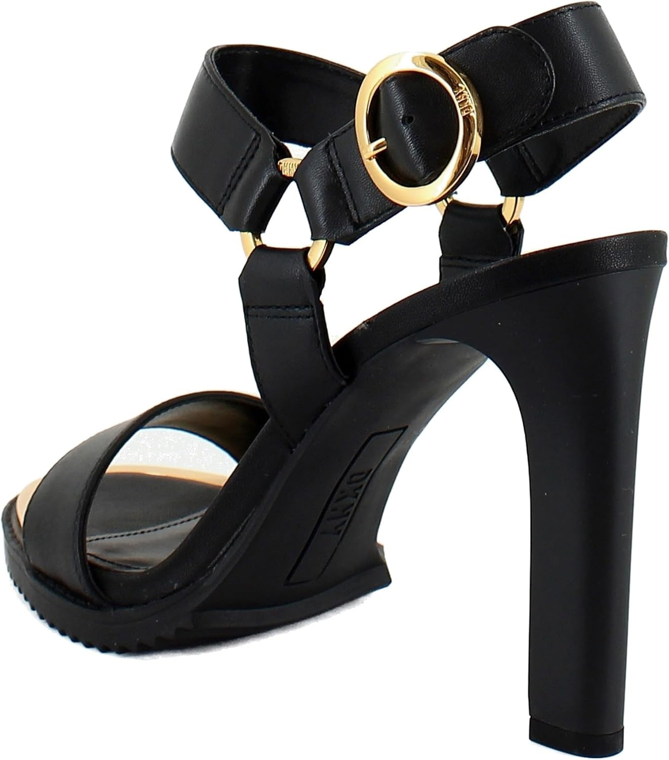 image:imageDKNY Womens Blaire Evening Ankle Strap Dress HeelBlack