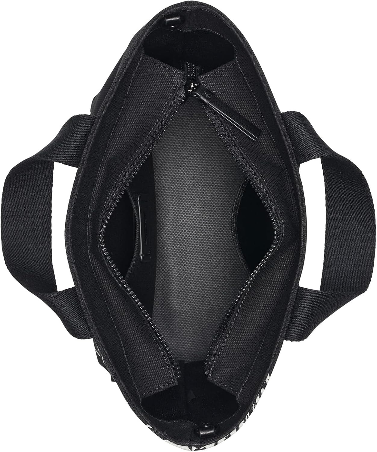 image:imageDKNY Womens Brady Small Crossbody Tote BagBlackSilver