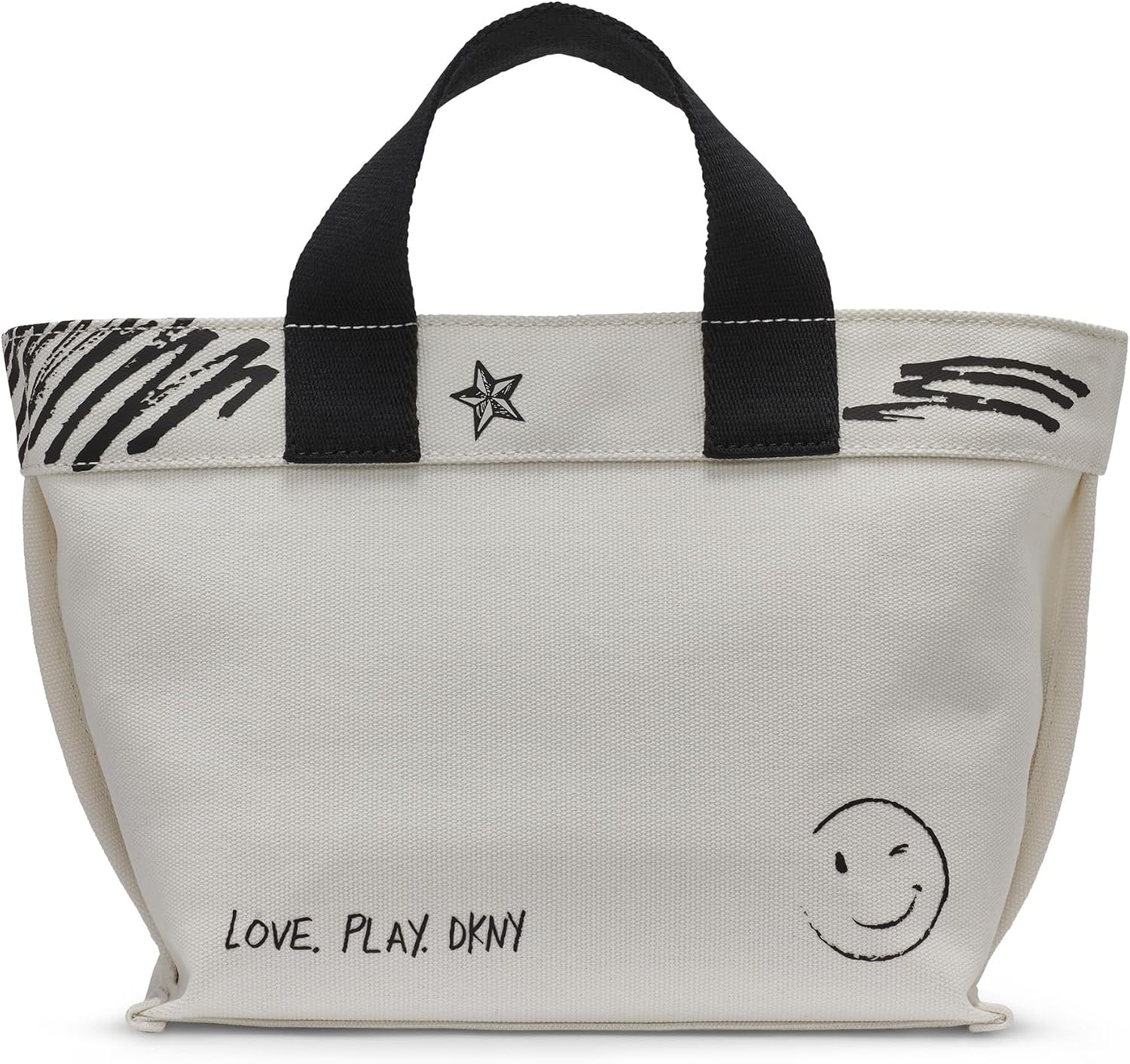 image:imageDKNY Womens Brady Small Crossbody Tote BagMarshmallow