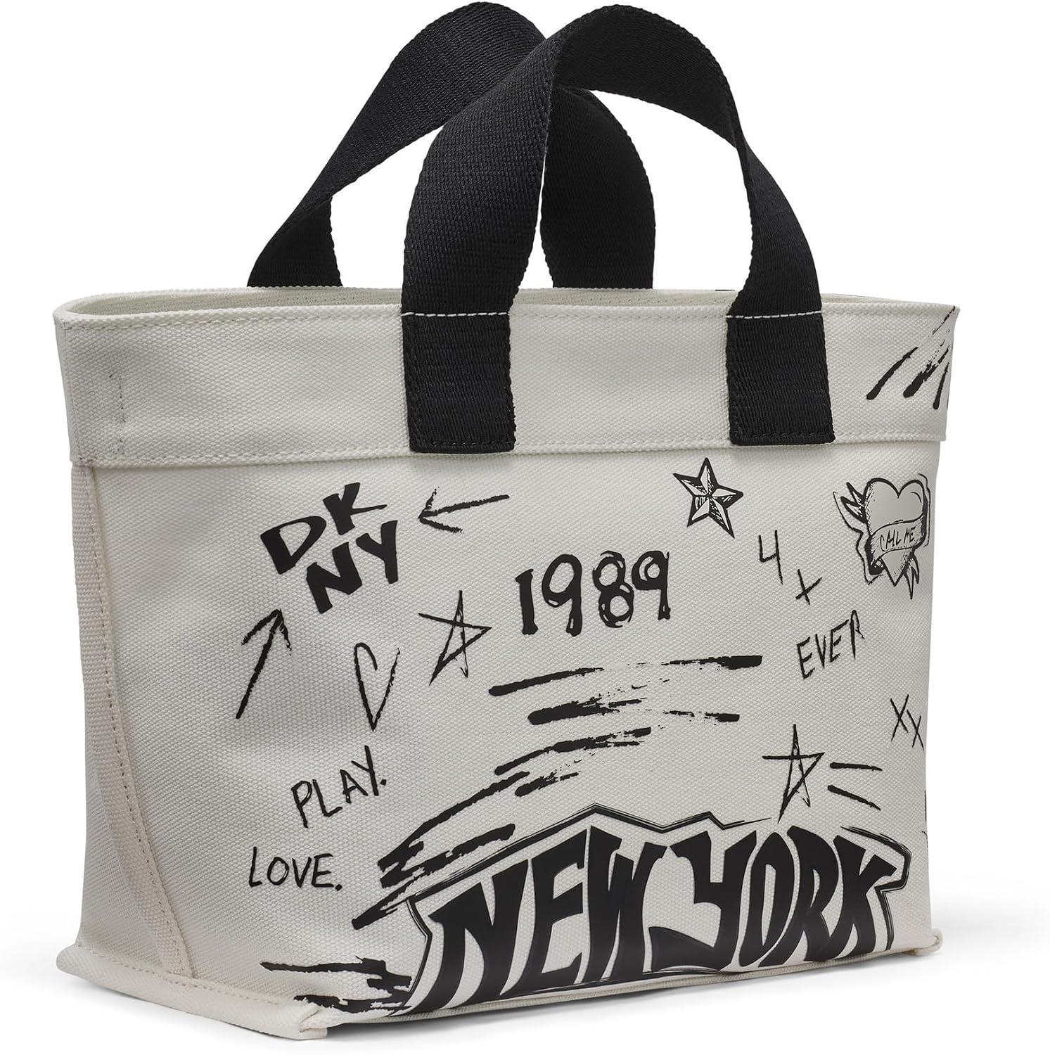 image:imageDKNY Womens Brady Small Crossbody Tote BagMarshmallow