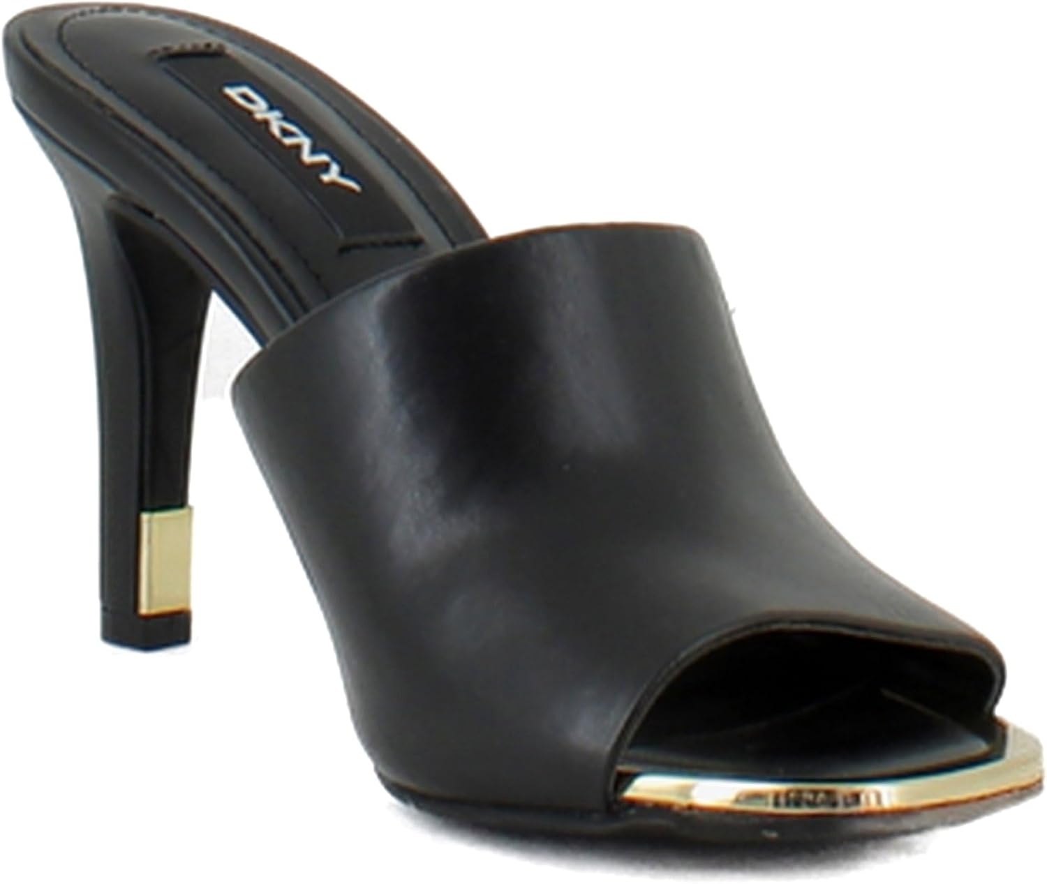 image:imageDKNY Womens Bronx Open Toe Mule HeelsBlack