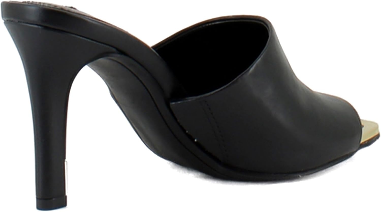 image:imageDKNY Womens Bronx Open Toe Mule HeelsBlack