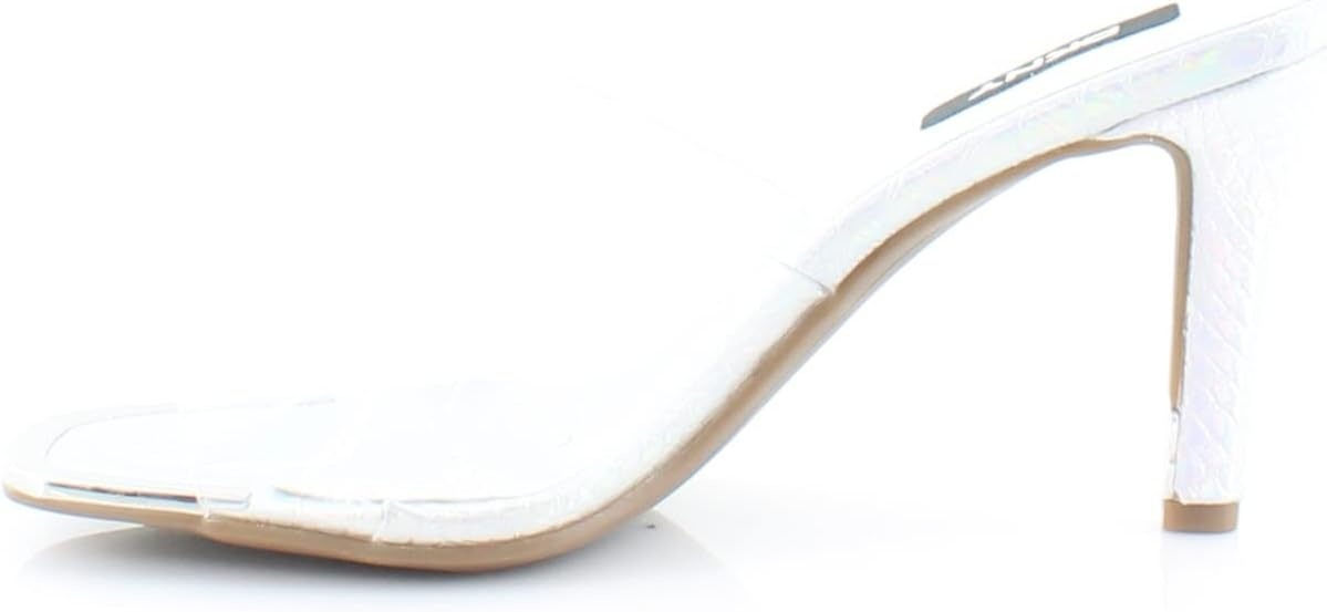 image:imageDKNY Womens Bronx Open Toe Mule HeelsClear