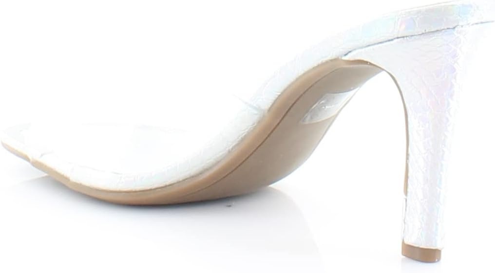image:imageDKNY Womens Bronx Open Toe Mule HeelsClear
