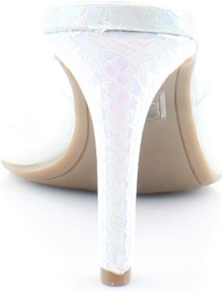 image:imageDKNY Womens Bronx Open Toe Mule HeelsClear