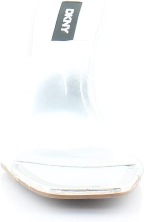 image:imageDKNY Womens Bronx Open Toe Mule HeelsClear