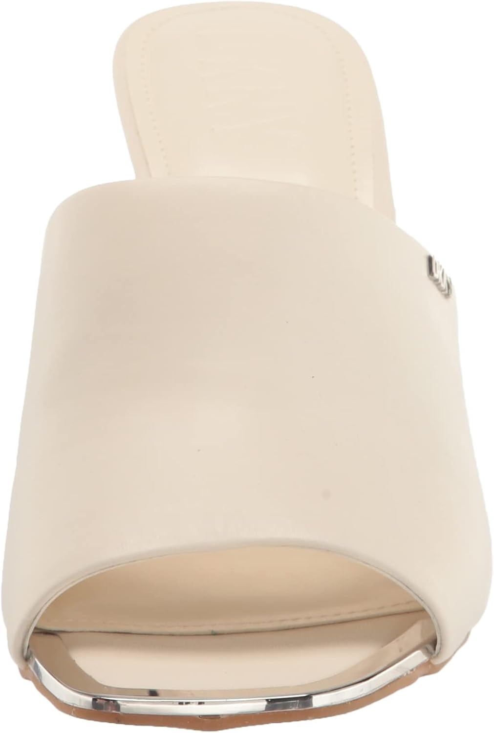 image:imageDKNY Womens Bronx Open Toe Mule HeelsEgg Nog