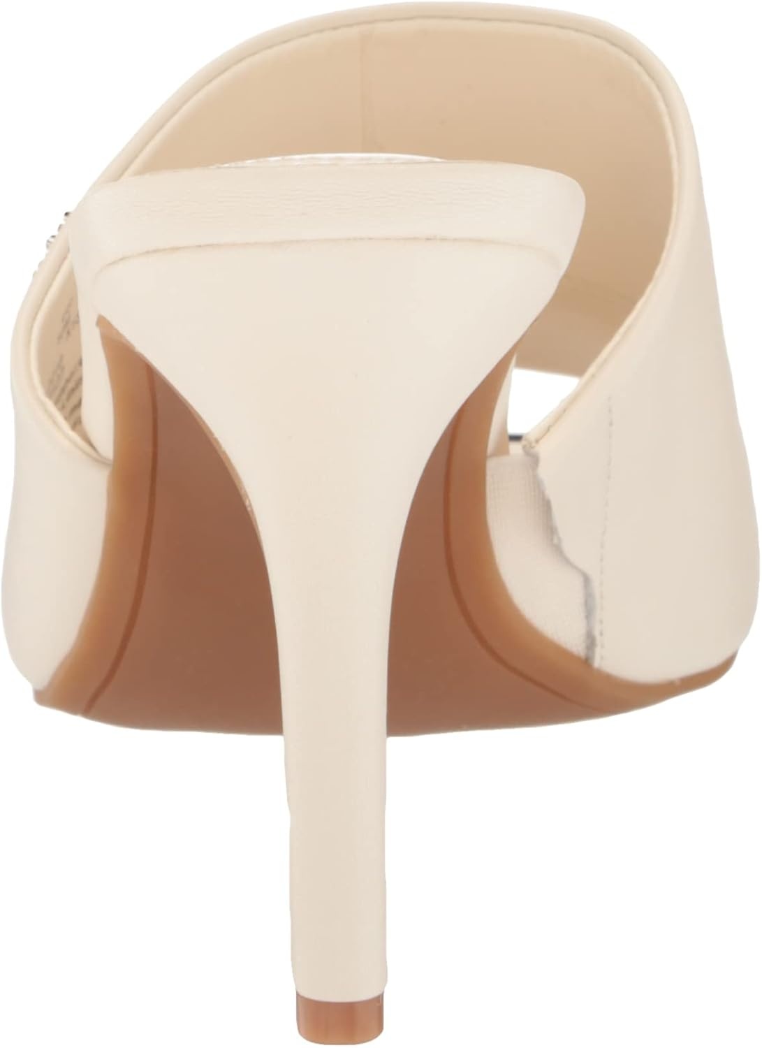 image:imageDKNY Womens Bronx Open Toe Mule HeelsEgg Nog