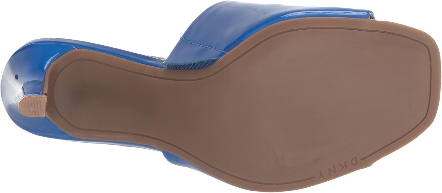 image:imageDKNY Womens Bronx Open Toe Mule HeelsLabyrinth Blue