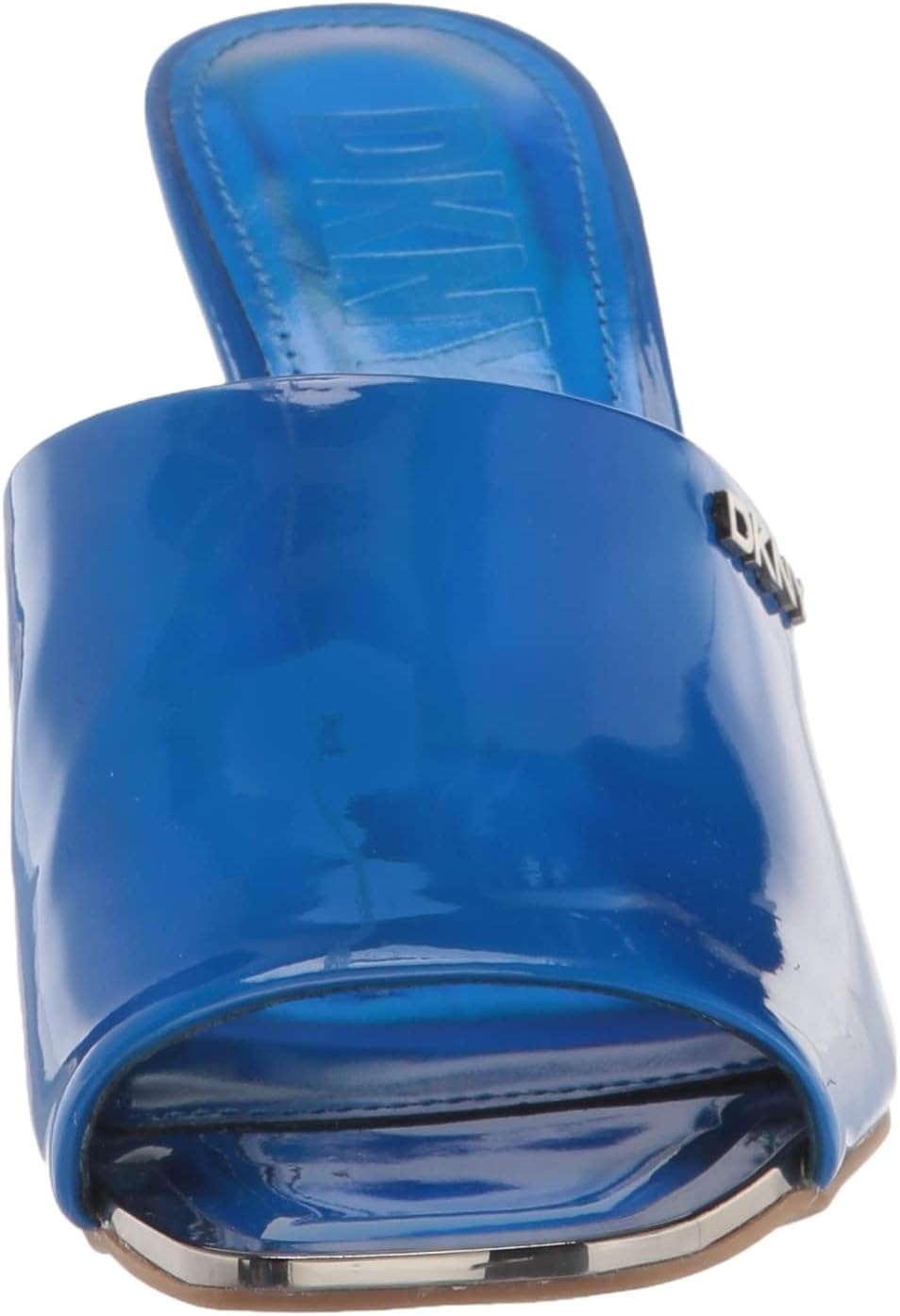 image:imageDKNY Womens Bronx Open Toe Mule HeelsLabyrinth Blue