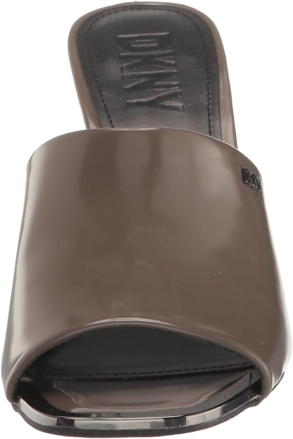 image:imageDKNY Womens Bronx Open Toe Mule HeelsMushroom