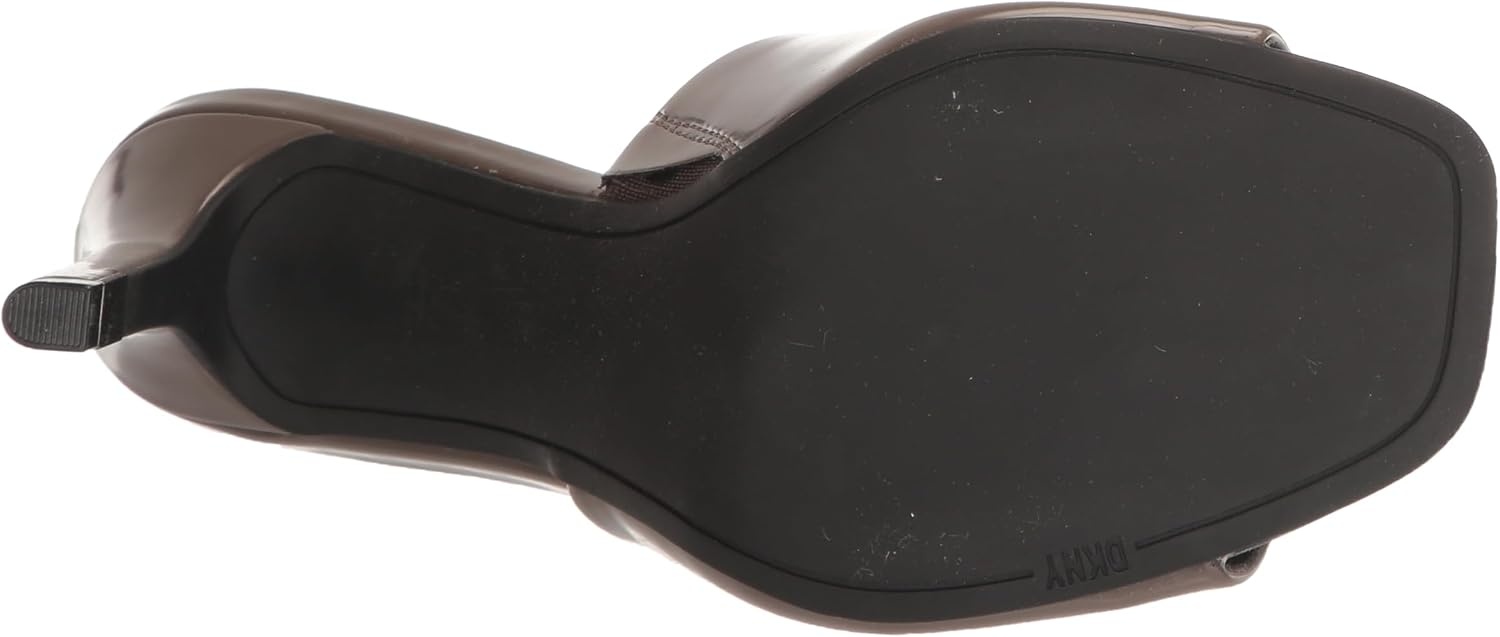 image:imageDKNY Womens Bronx Open Toe Mule HeelsMushroom