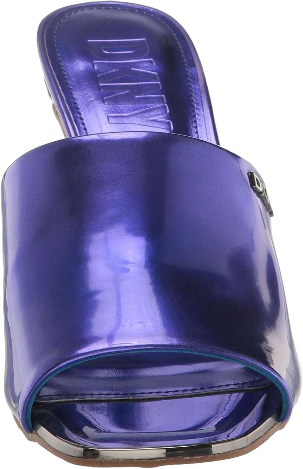 image:imageDKNY Womens Bronx Open Toe Mule HeelsPurple Moon