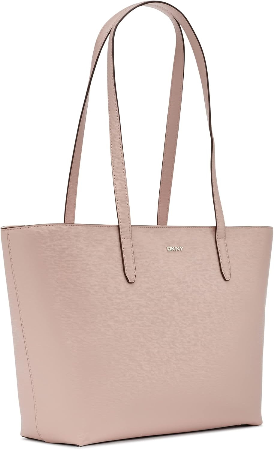 image:imageDKNY Womens Bryant Medium Leather Tote BagCashmereSilver