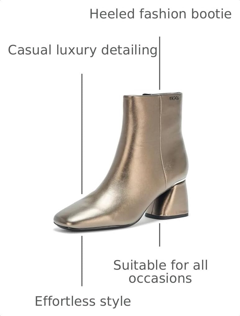 image:imageDKNY Womens Caleena Heeled Fashion BootieAsh