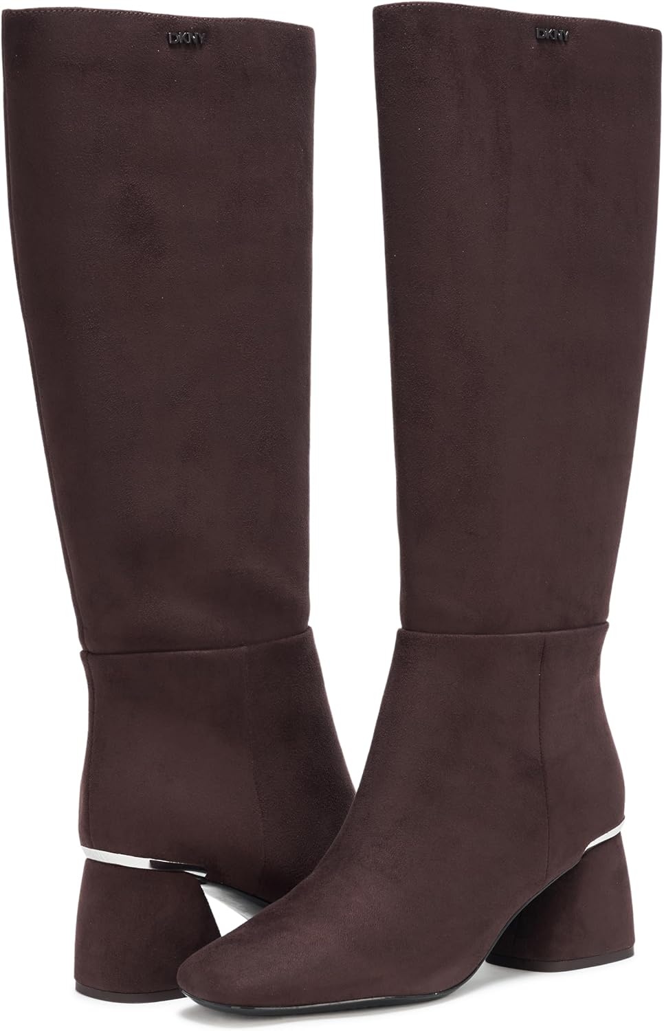 image:imageDKNY Womens Cana Knee High Heeled Riding BootBrown