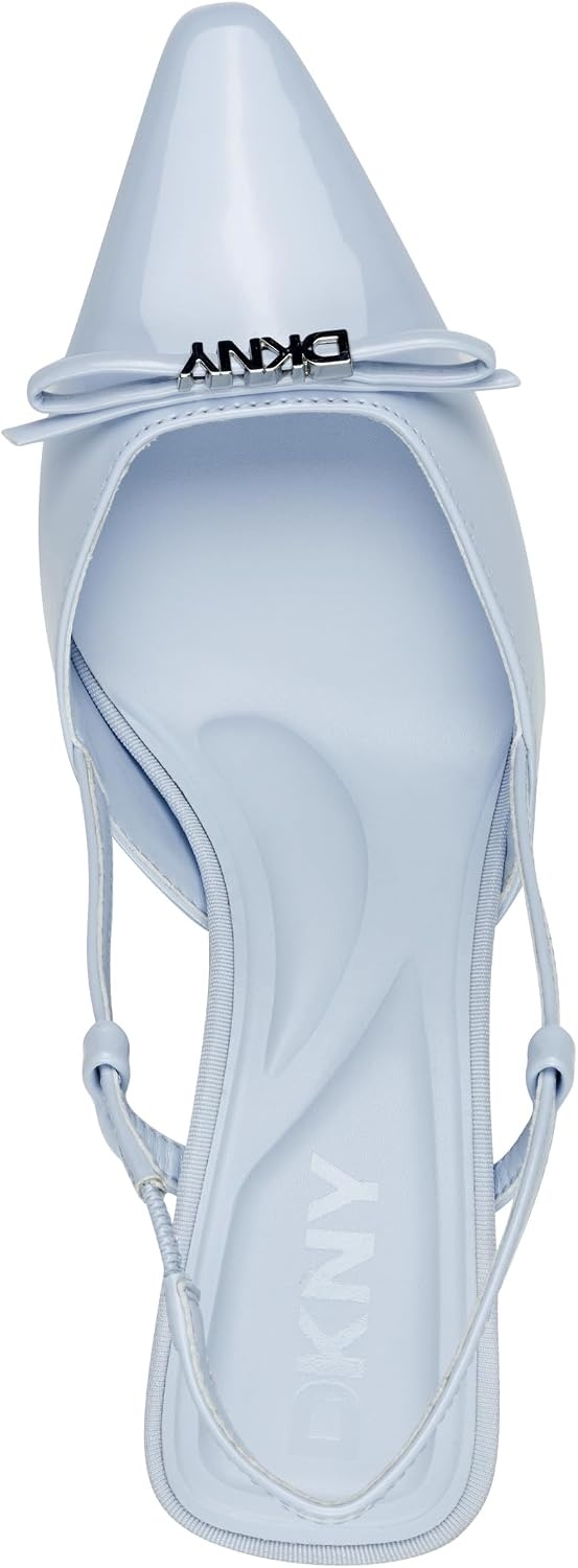 image:imageDKNY Womens Carline Pointed Toe Slingback PumpCeleste