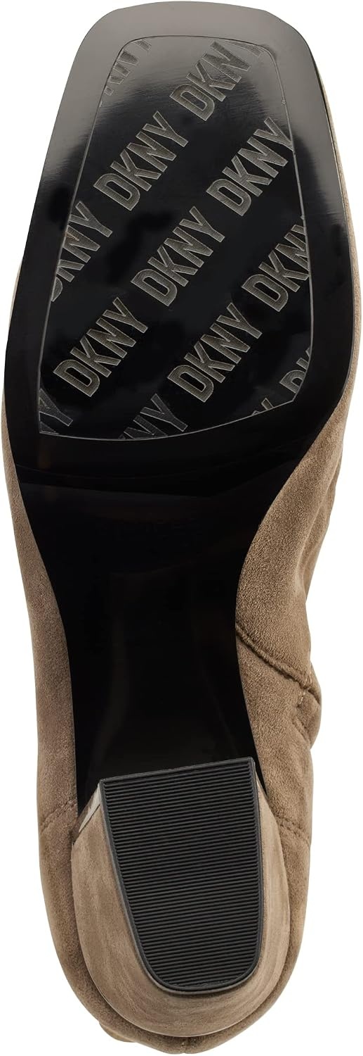 image:imageDKNY Womens Cavale Evening Fashion Bootie With Block HeelLight Military