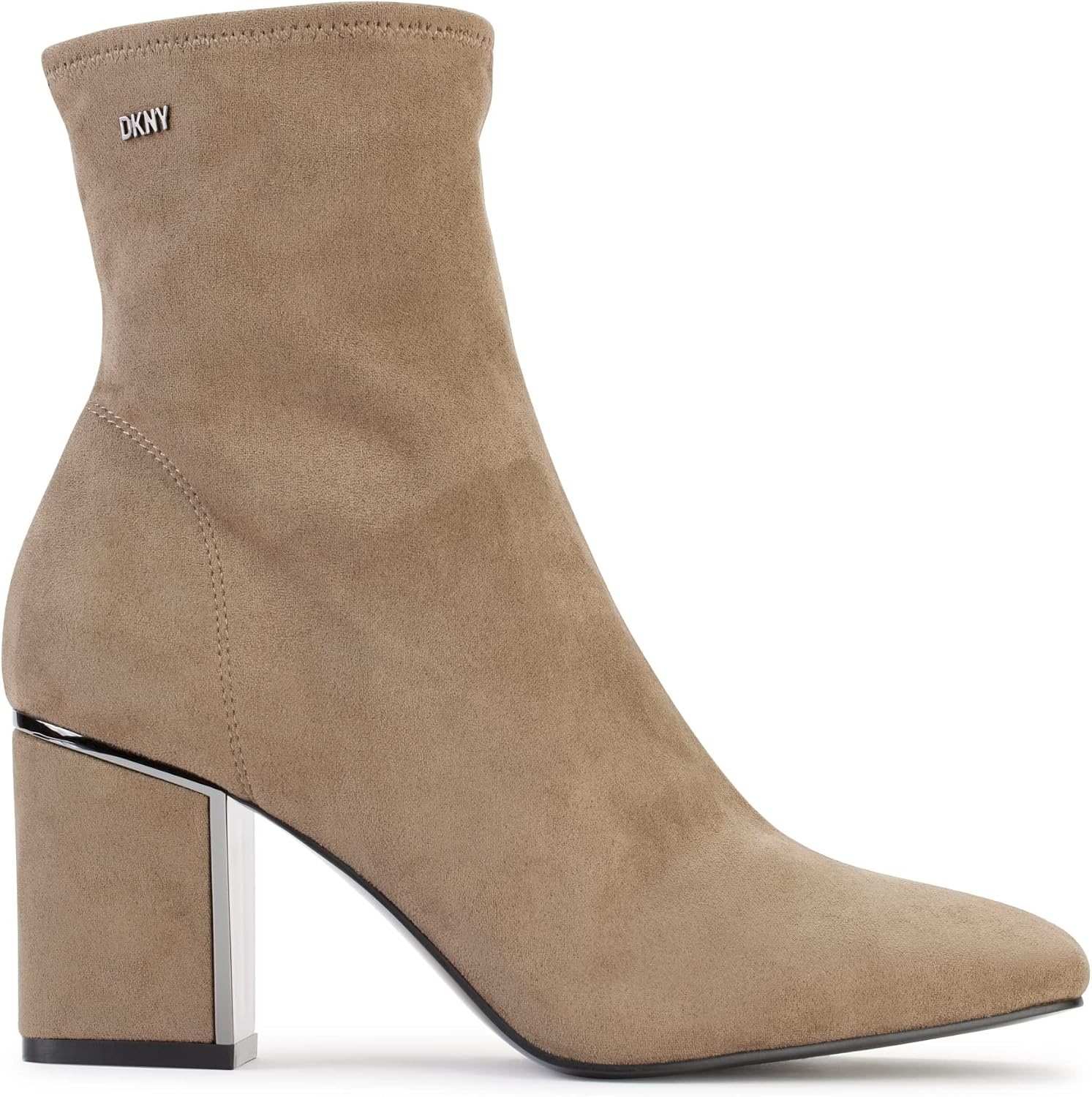 image:imageDKNY Womens Cavale Evening Fashion Bootie With Block HeelLight Military