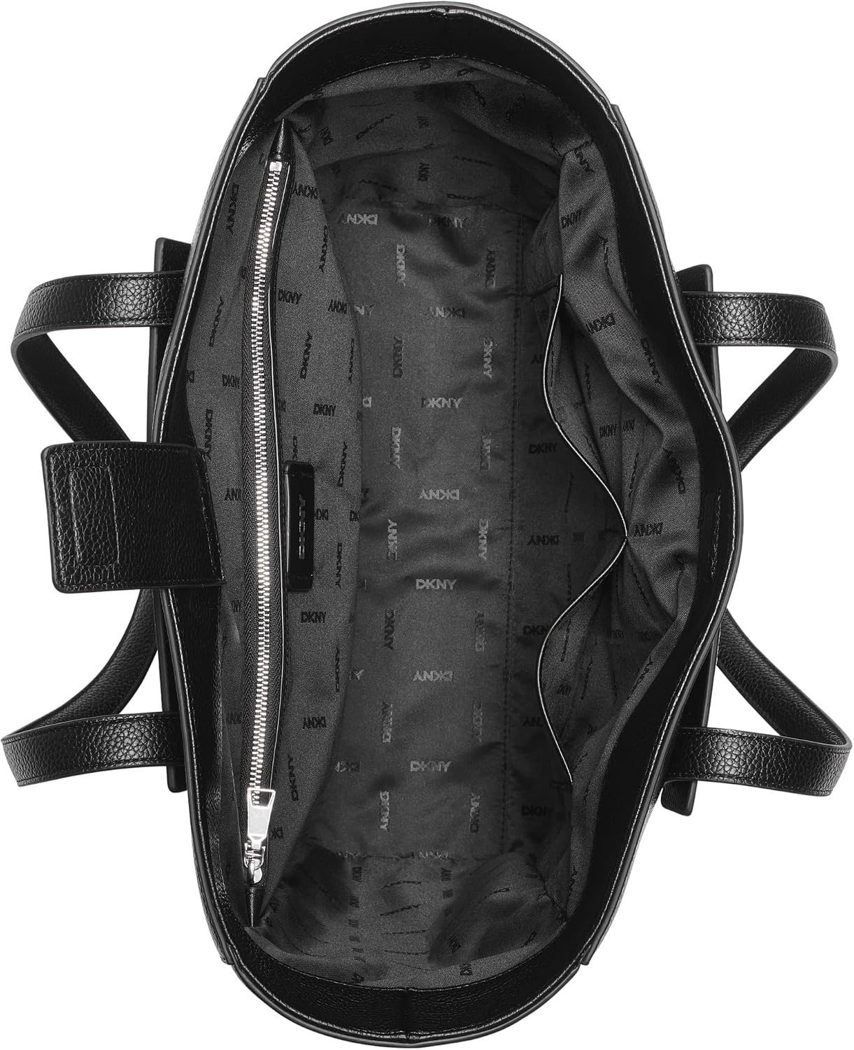 image:imageDKNY Womens Charlie Tote BagBlackSilver