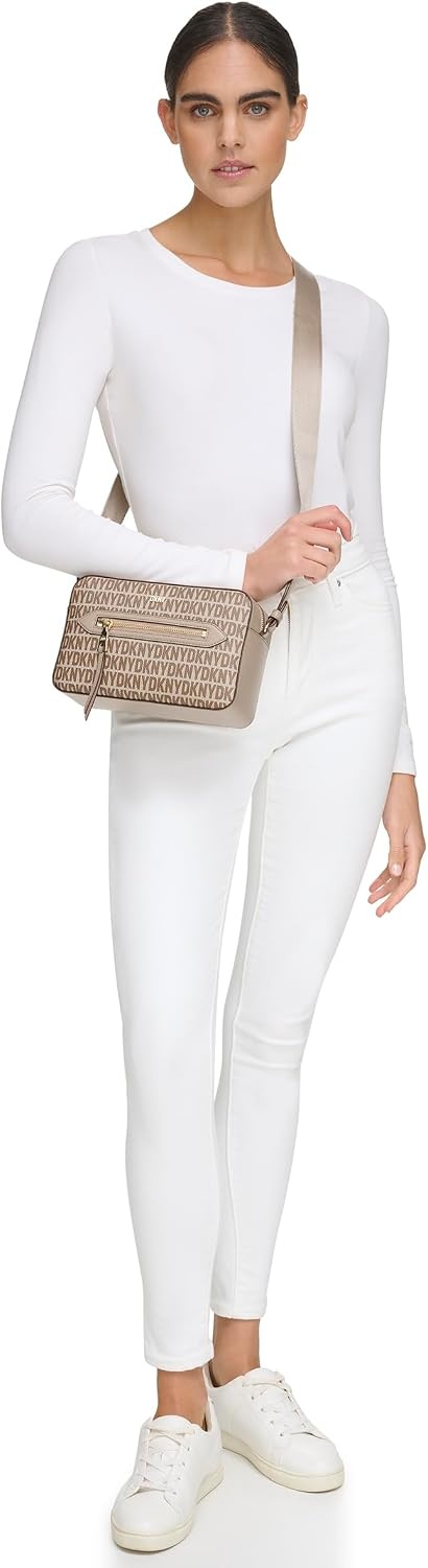 image:imageDKNY Womens Chelsea Camera CrossbodyChinoToffee
