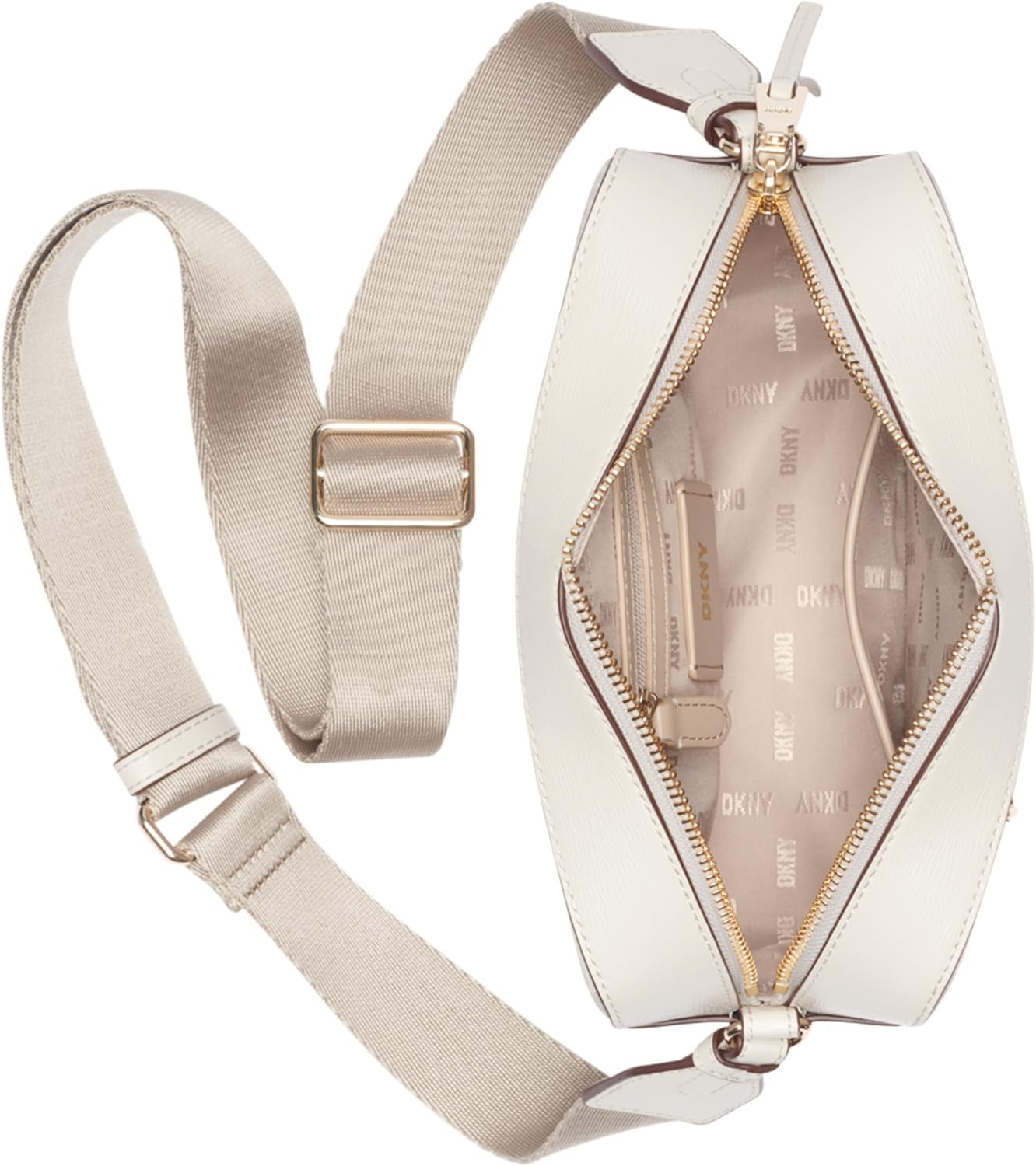 image:imageDKNY Womens Chelsea Camera CrossbodyHempPebble