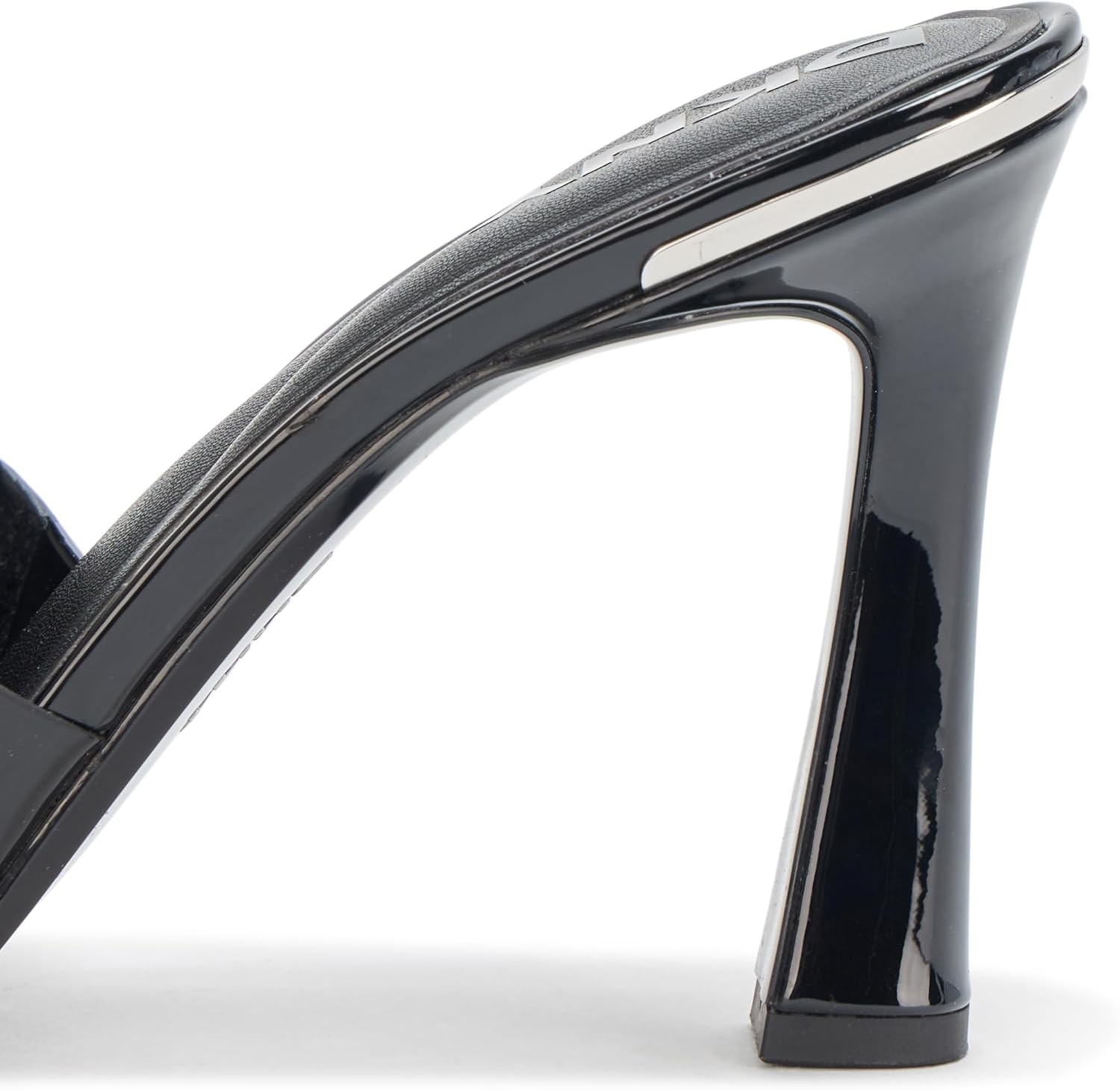 image:imageDKNY Womens Clorissa Evening Sandal Mule Heel with Belt DetailBlack