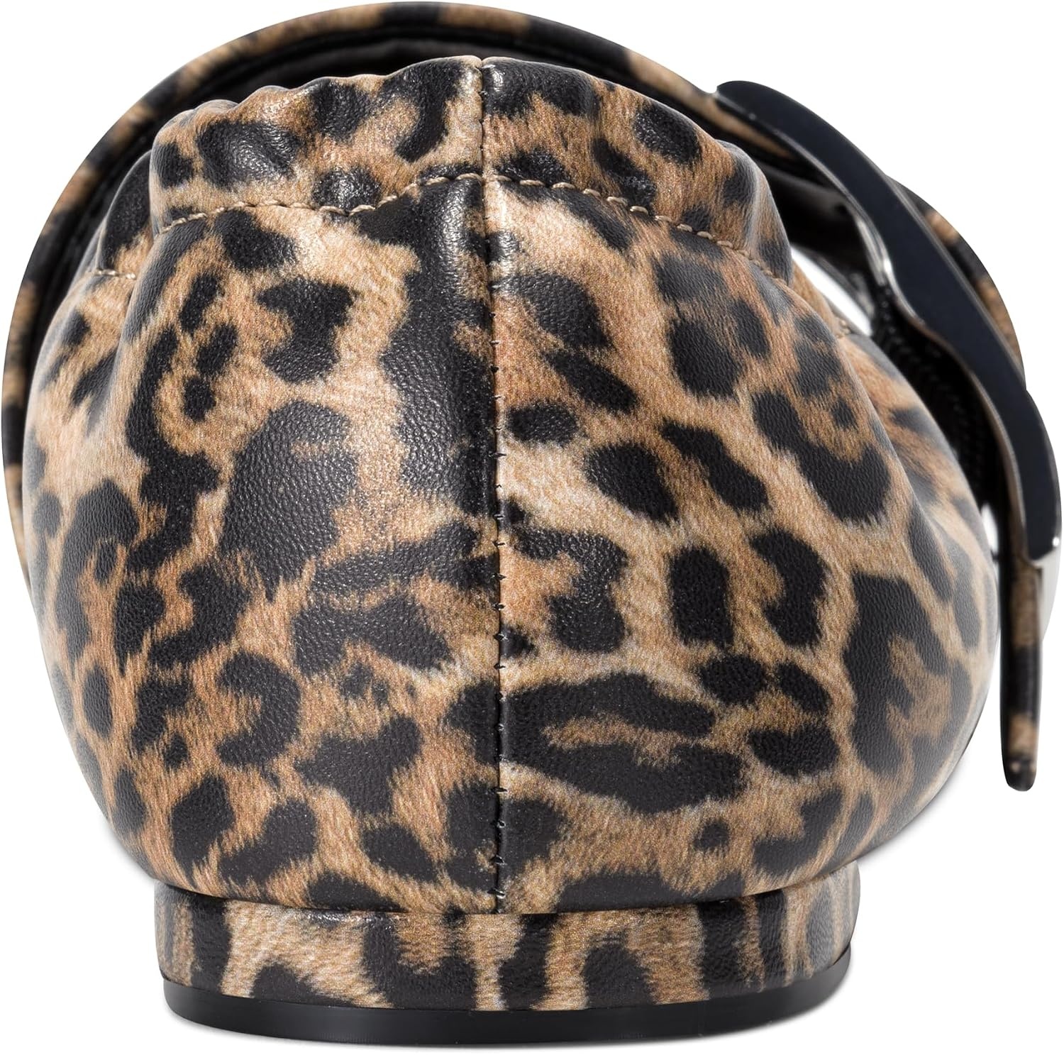 image:imageDKNY Womens Cormic Ballet Flat with BuckleLeopard Print