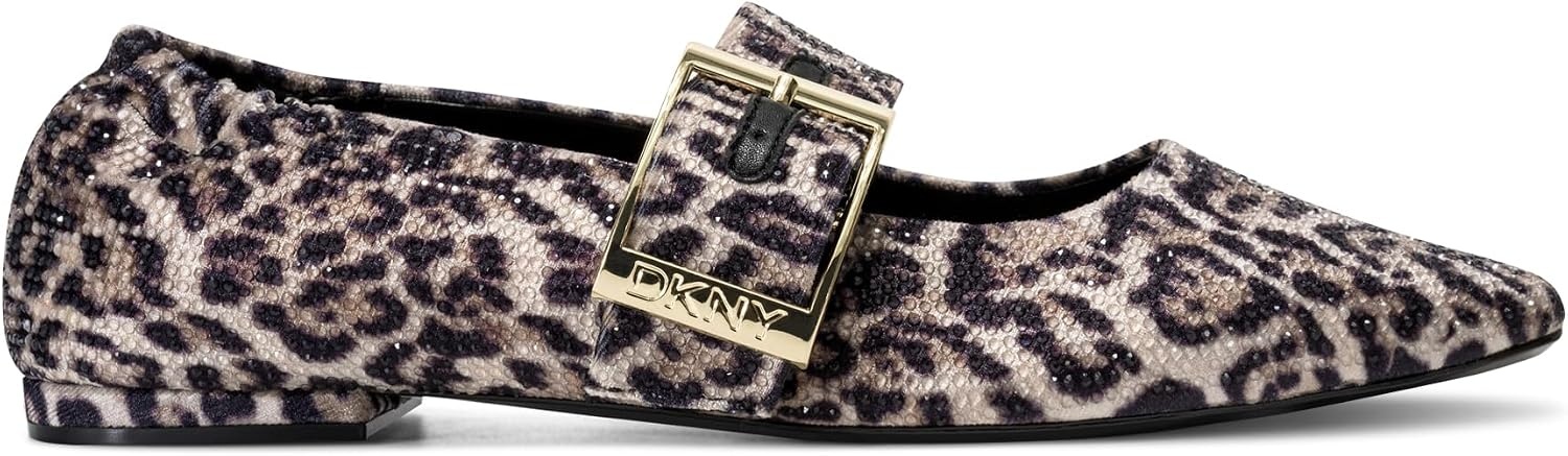 image:imageDKNY Womens Cormic Ballet Flat with BuckleNatural