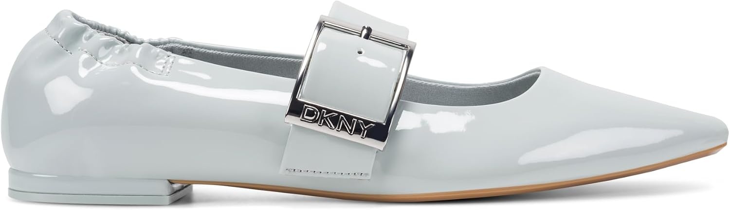 image:imageDKNY Womens Cormic Ballet Flat with BuckleStorm Grey