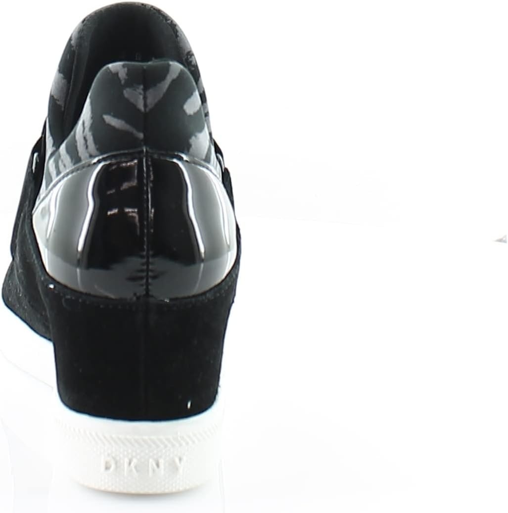image:imageDKNY Womens Cosmos Wedge SneakersBlack