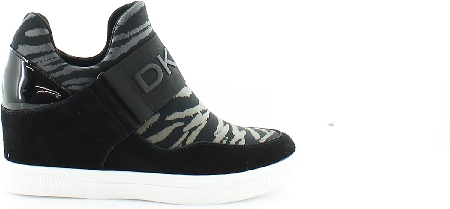 image:imageDKNY Womens Cosmos Wedge SneakersBlack
