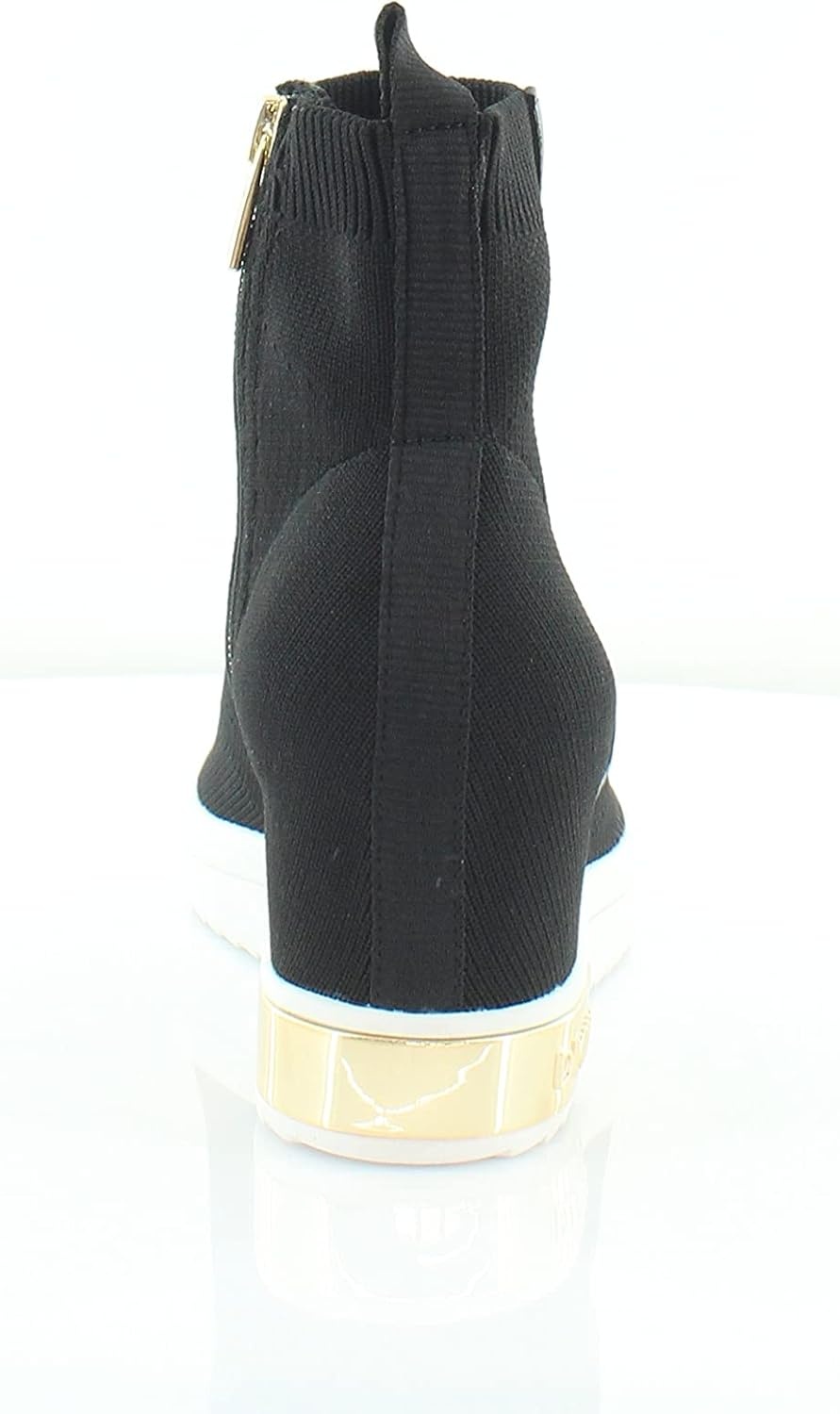 image:imageDKNY Womens Cosmos Wedge SneakersBlackGold Cali
