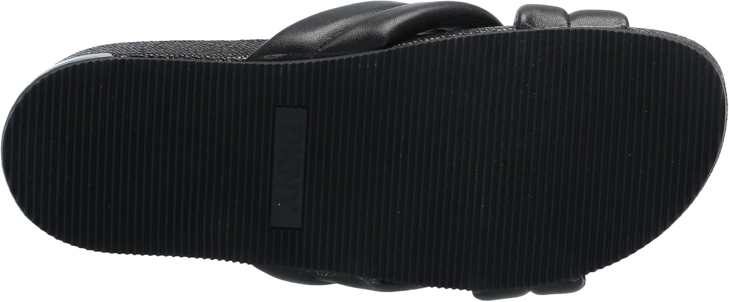 image:imageDKNY Womens Criss Cross Flat SandalBlack