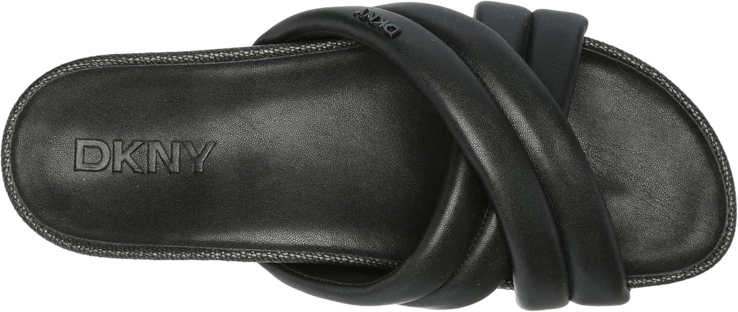 image:imageDKNY Womens Criss Cross Flat SandalBlack