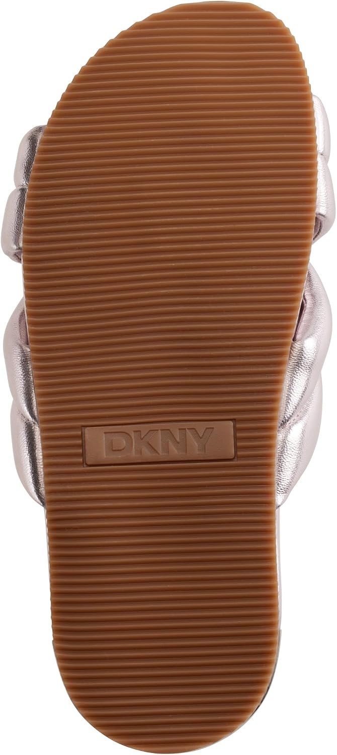 image:imageDKNY Womens Criss Cross Flat SandalDusty Rose