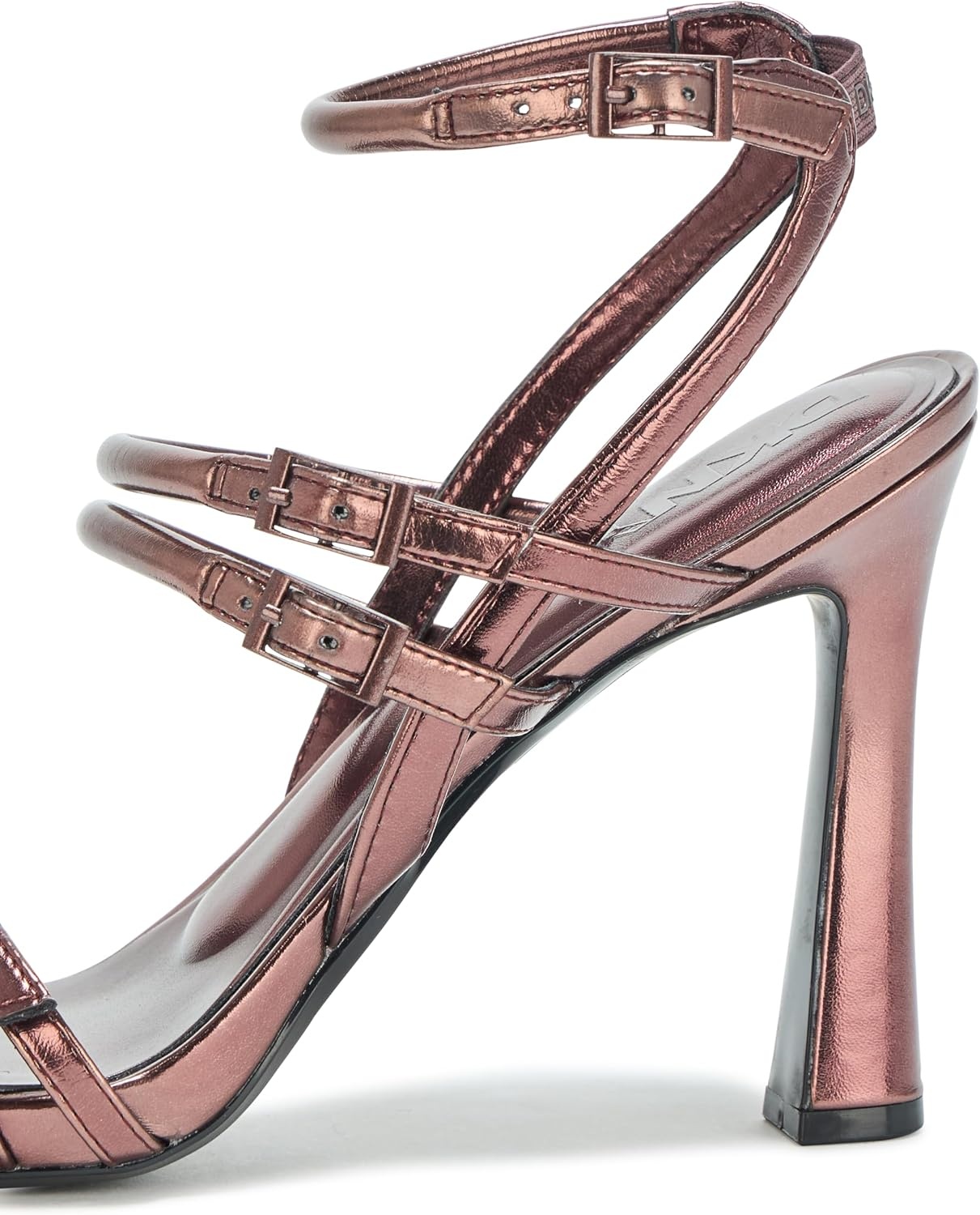 image:imageDKNY Womens Cyril Evening Double Belt Strap Heeled PumpAntique Rose