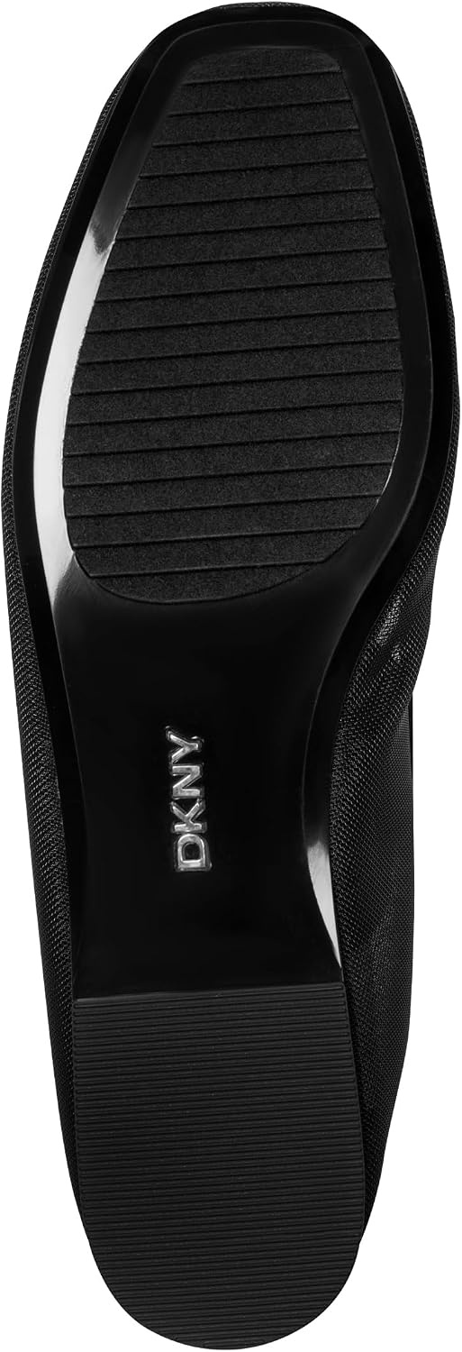 image:imageDKNY Womens Dace Mesh Ballet Flat with Logo BandBlack