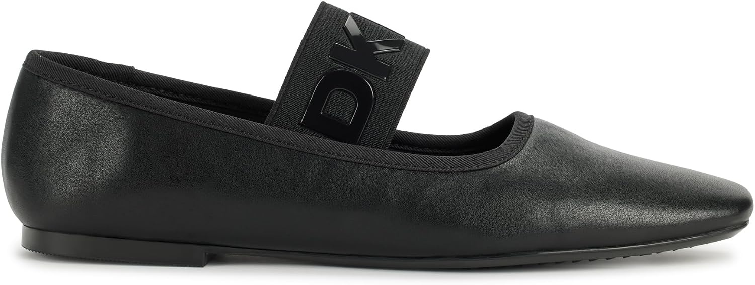 image:imageDKNY Womens Dace Square Toe Ballet FlatBlack