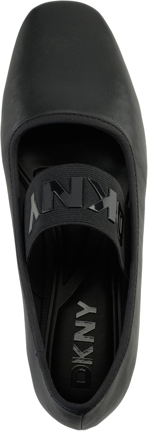 image:imageDKNY Womens Dace Square Toe Ballet FlatBlack