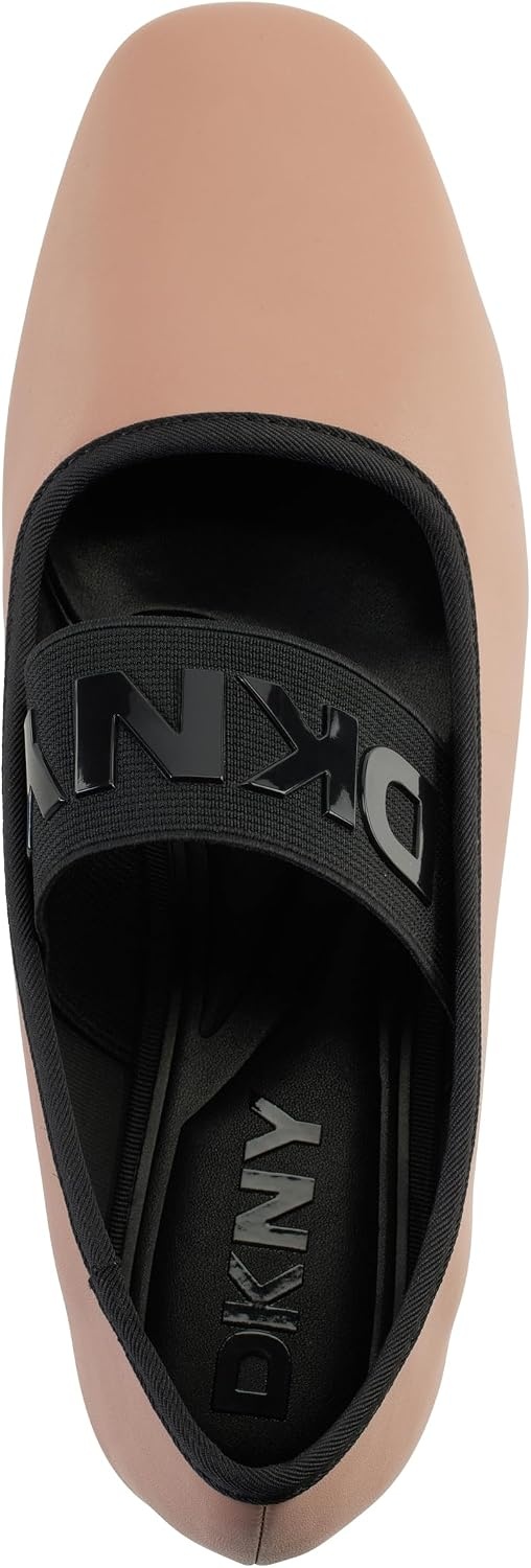 image:imageDKNY Womens Dace Square Toe Ballet FlatBlush