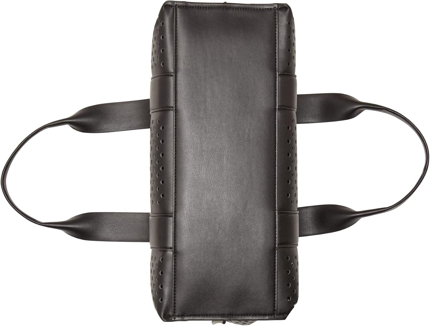 image:imageDKNY Womens Dakota Medium Tote BagBlackSilver Combo