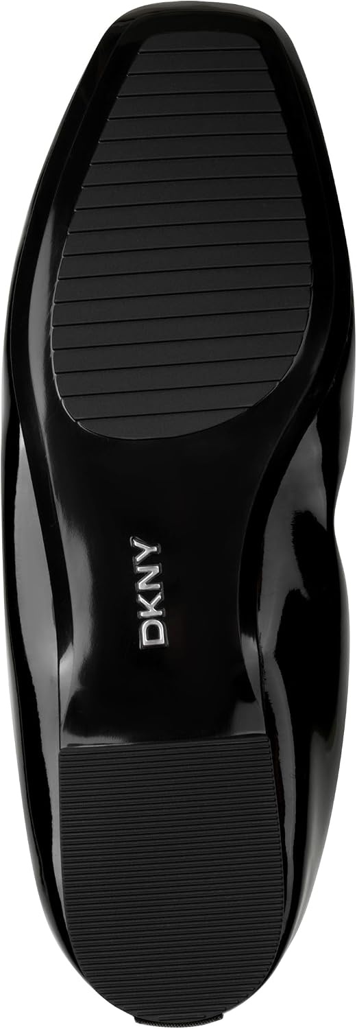image:imageDKNY Womens Dale Ruched Ballet FlatBlack Patent