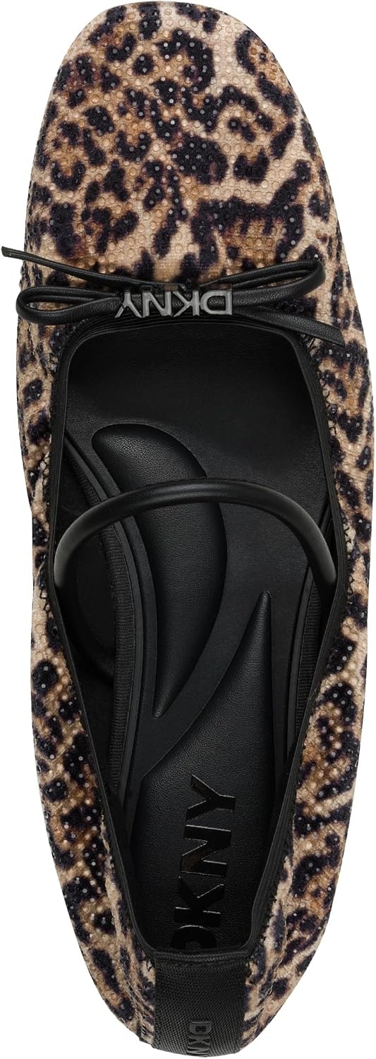 image:imageDKNY Womens Dale Ruched Ballet FlatNatural