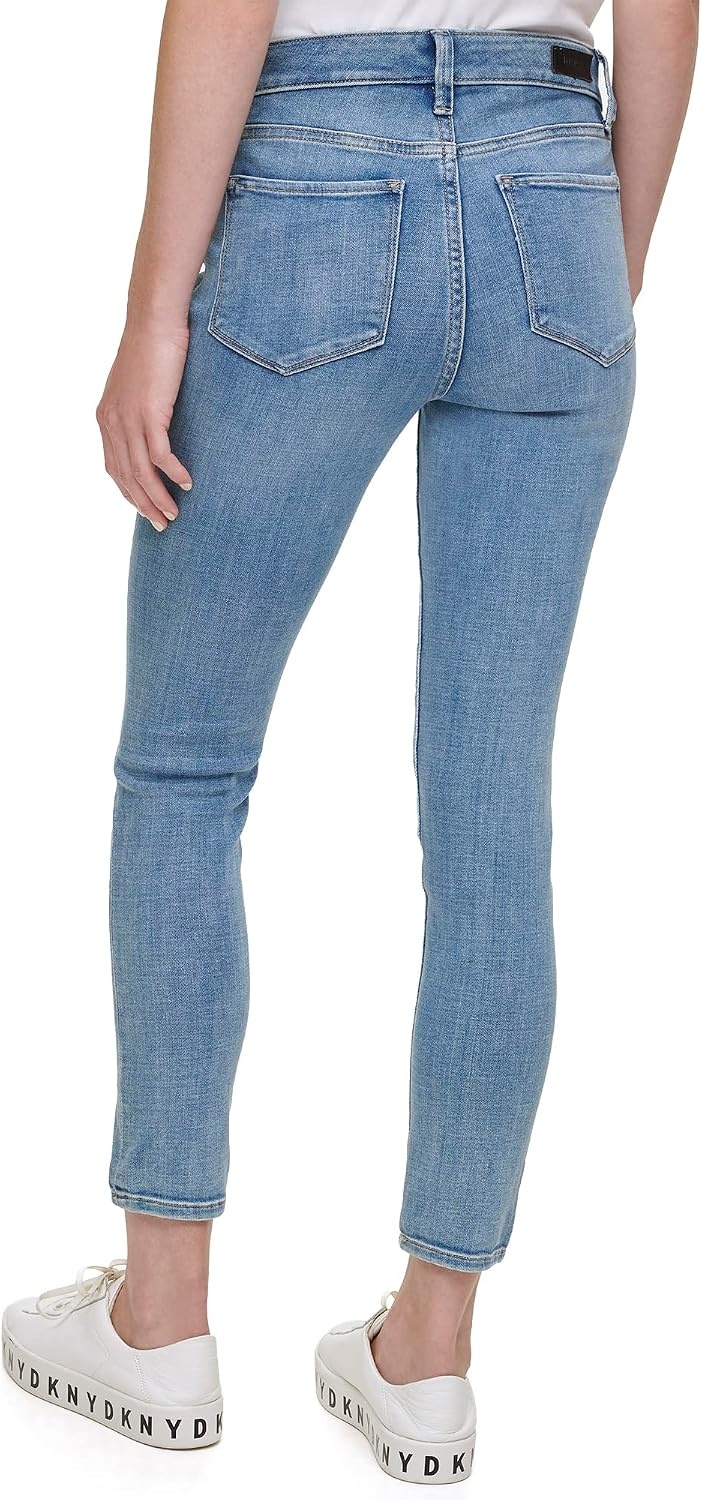 image:imageDKNY Womens Delancey High Rise Skinny JeansPure Blue