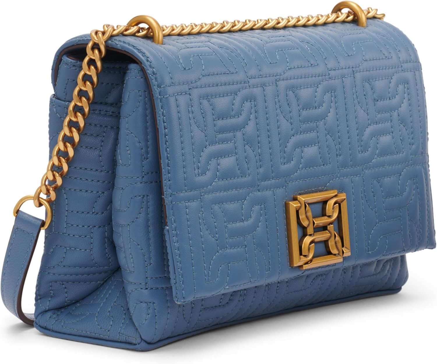 image:imageDKNY Womens Delanie Flap Shoulder BagCoastal Blue