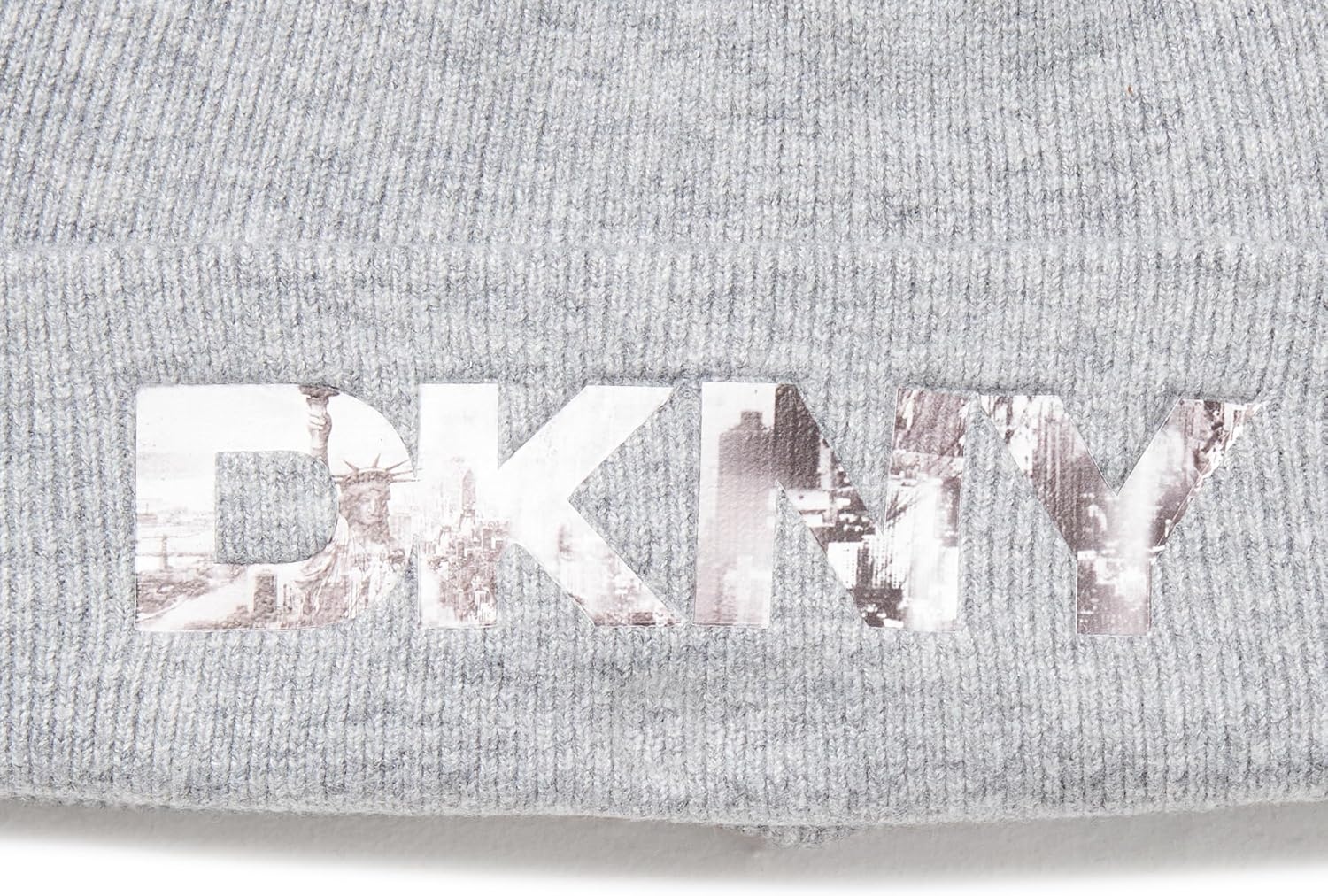 image:imageDKNY Womens Embossed City Logo BeanieStorm
