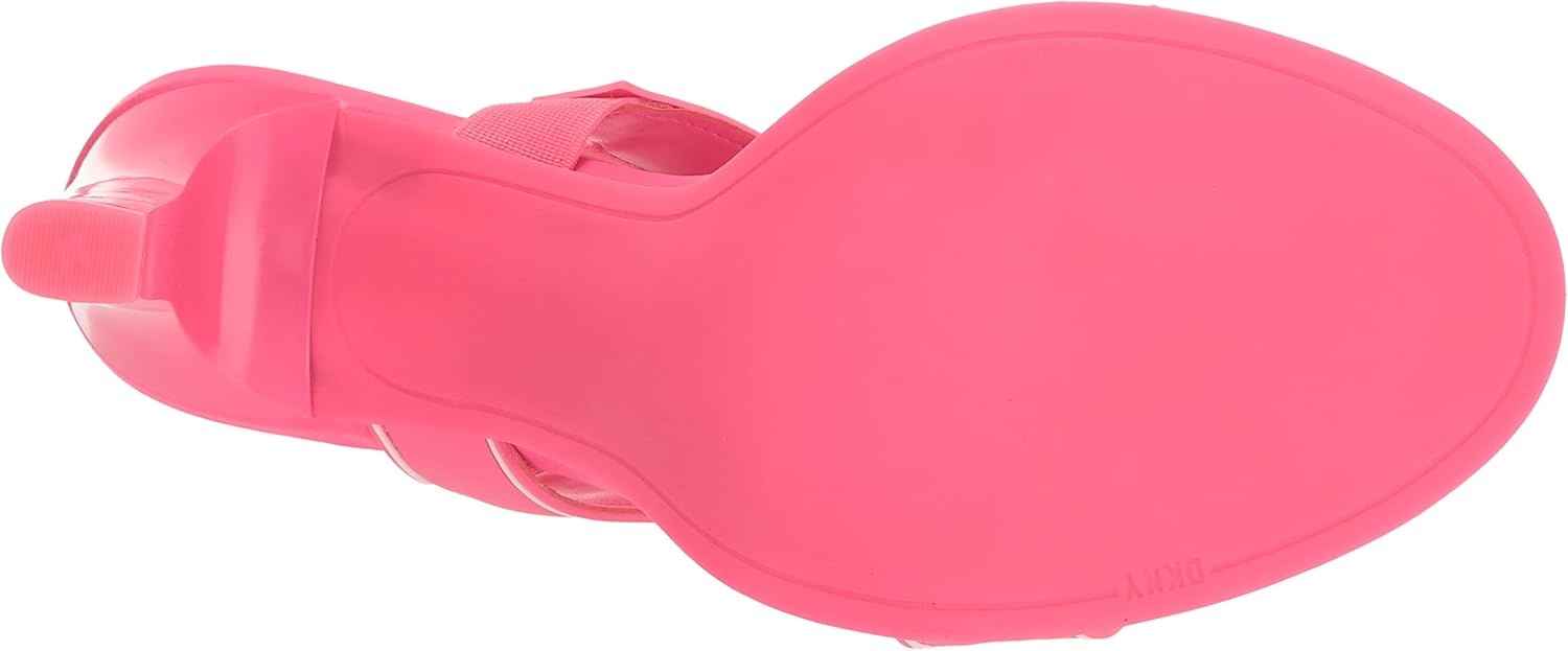 image:imageDKNY Womens Essential CAIMid Open Toe Fashion Pump Heel Sandal HeeledFuschiaWht